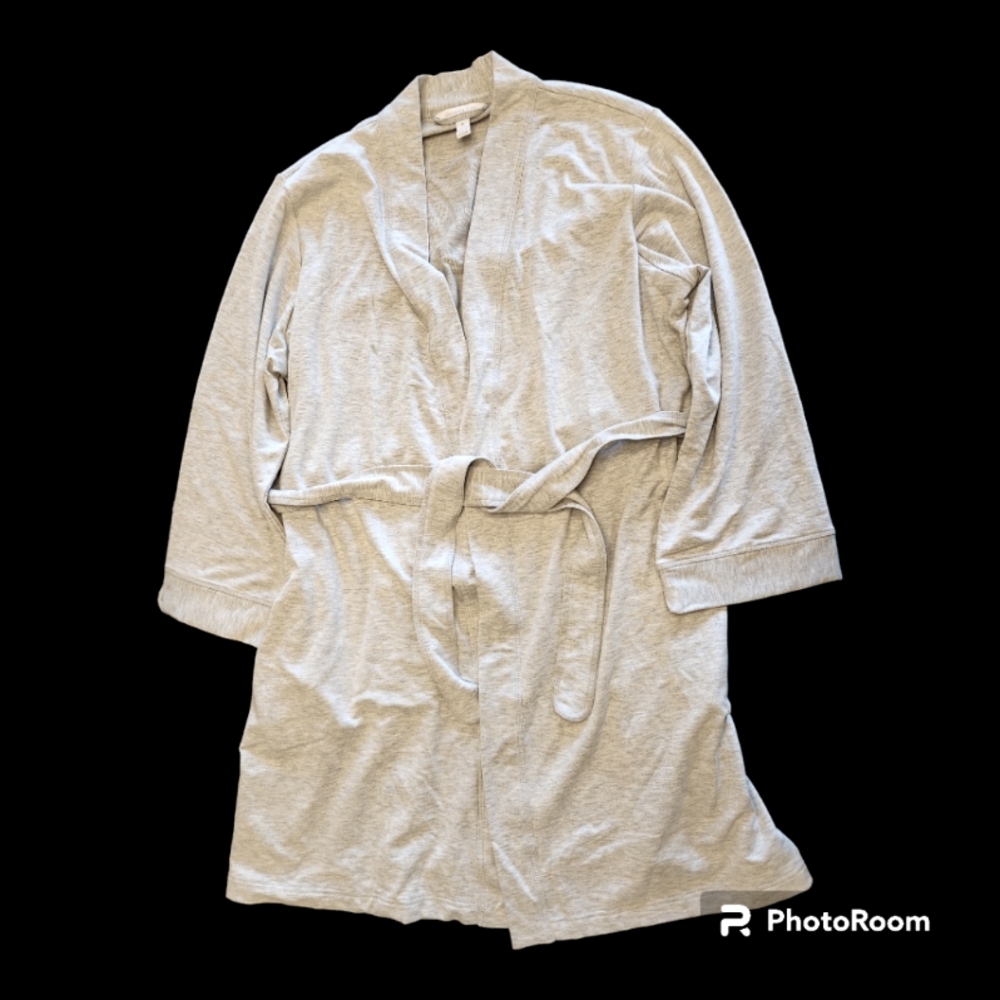 EUC Charter Club Grey Robe Size XL